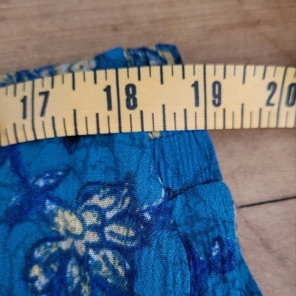 Maurices Bright Floral Faux Wrap Skirt Size XL - Picture 6 of 7